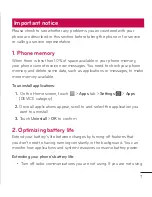 Preview for 8 page of LG Optimus Showtime User Manual