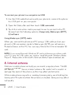 Preview for 13 page of LG Optimus Showtime User Manual