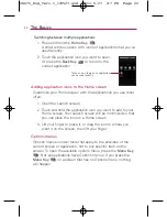 Preview for 22 page of LG Optimus U US670 Owner'S Manual