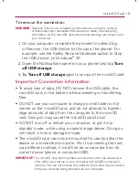 Preview for 149 page of LG Optimus V User Manual