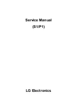 Предварительный просмотр 2 страницы LG P1 Service Manual