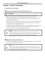 Предварительный просмотр 4 страницы LG P1 Service Manual