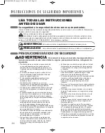 Предварительный просмотр 24 страницы LG P121CM User'S Manual & Installation Instructions