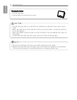 Preview for 20 page of LG P12AWN Owner'S Manual