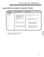 Предварительный просмотр 43 страницы LG P131CM Owner'S Manual