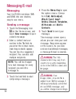 Preview for 58 page of LG P500H User Manual