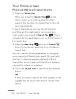 Preview for 54 page of LG -P509 User Manual