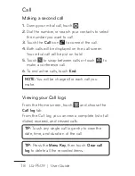 Предварительный просмотр 78 страницы LG -P509 User Manual