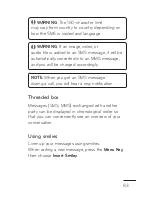 Предварительный просмотр 83 страницы LG -P509 User Manual