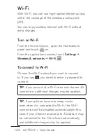Предварительный просмотр 128 страницы LG -P509 User Manual