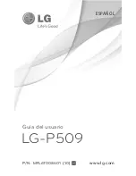 Preview for 193 page of LG -P509 User Manual