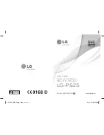 Preview for 1 page of LG P525 User Manual