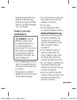 Preview for 5 page of LG P525 User Manual