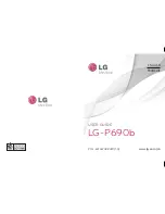 Preview for 1 page of LG P690B User Manual