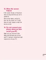 Preview for 47 page of LG P690B User Manual