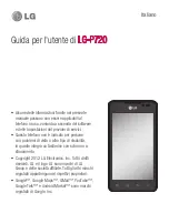 Preview for 203 page of LG P720 User Manual