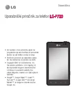 Preview for 301 page of LG P720 User Manual