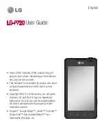 Preview for 389 page of LG P720 User Manual