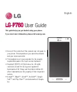 Предварительный просмотр 141 страницы LG P760 User Manual