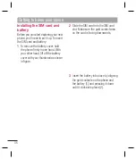 Preview for 15 page of LG P880G User Manual