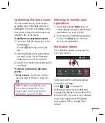 Preview for 20 page of LG P880G User Manual