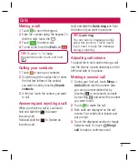 Preview for 30 page of LG P880G User Manual