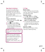 Preview for 46 page of LG P880G User Manual