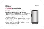 Preview for 317 page of LG P936 User Manual