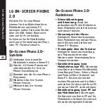 Предварительный просмотр 90 страницы LG P940 Prada User Manual