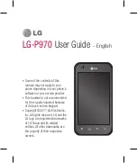 Предварительный просмотр 323 страницы LG P970 User Manual