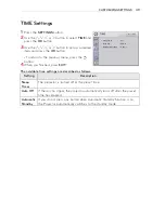 Предварительный просмотр 49 страницы LG PA70G Owner'S Manual