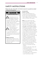 Preview for 3 page of LG PA72G Owner'S Manual