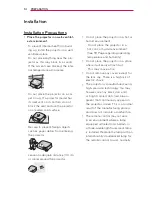 Preview for 14 page of LG PA72G Owner'S Manual