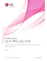 LG PA75U Owner'S Manual preview