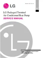 Preview for 1 page of LG Packaged Terminal Air Conditioner/Heat Pump Service Manual