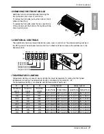 Предварительный просмотр 17 страницы LG PACKAGED TERMINAL Owner'S Manual