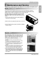 Предварительный просмотр 21 страницы LG PACKAGED TERMINAL Owner'S Manual