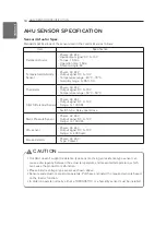 Preview for 18 page of LG PAHCNM000 Owners & Installation Manual