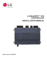 Предварительный просмотр 1 страницы LG PBASE10 Installation Manual