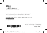 Предварительный просмотр 1 страницы LG PC389P Simple Manual