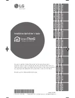 Preview for 1 page of LG PCRCUDT3 Installation Manual/User Manual