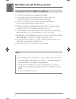 Предварительный просмотр 4 страницы LG PCRCUDT3 Installation Manual/User Manual