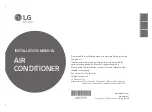 Preview for 1 page of LG PDRYCB320 Installation Manual