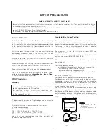 Предварительный просмотр 3 страницы LG PF-43A20 Service Manual