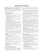 Предварительный просмотр 4 страницы LG PF-43A20 Service Manual