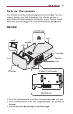 Preview for 19 page of LG PF1000U Owner'S Manual