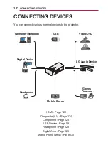 Preview for 122 page of LG PF1000U Owner'S Manual