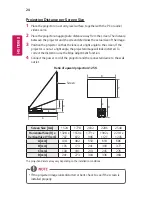 Preview for 24 page of LG PF1000UW Owner'S Manual