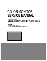 LG PFM-42V1E Service Manual предпросмотр