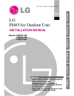 Preview for 1 page of LG PGNFP14A0 Installation Manual